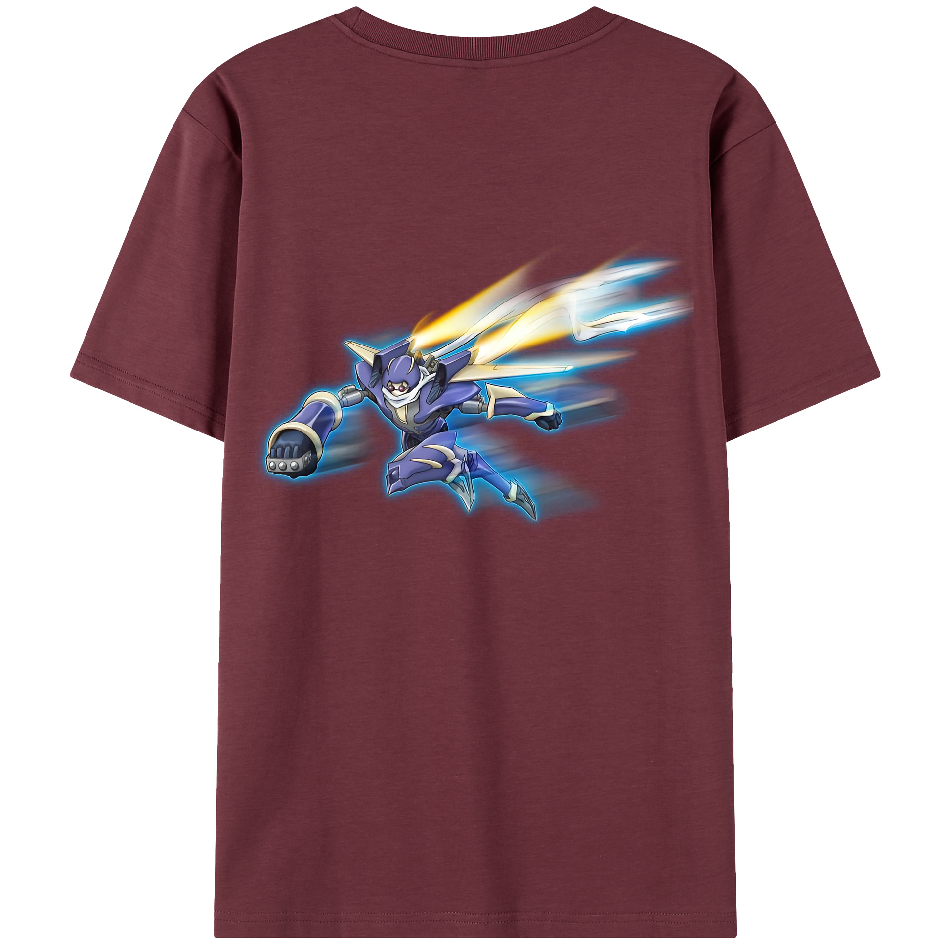 （画像用） 遊☆戯☆王 Yu-Gi-Oh! 綿100％半袖Tシャツ（背面プリント）